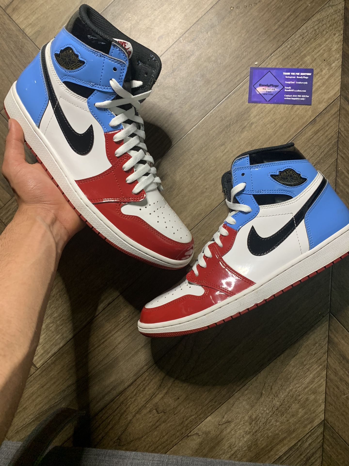 Air Jordan 1 Fearless UNC to Chicago