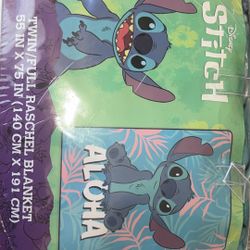 Stitch Twin/Full Blanket New