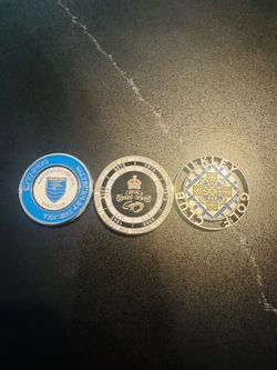 Ball Markers from courses in England