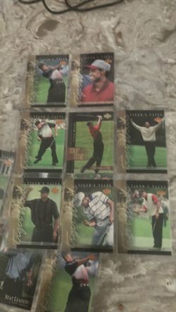 17 tiger woods cards gradeable 150 dollars for all