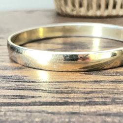 Monet Brand Vintage Gold Plated Bangle