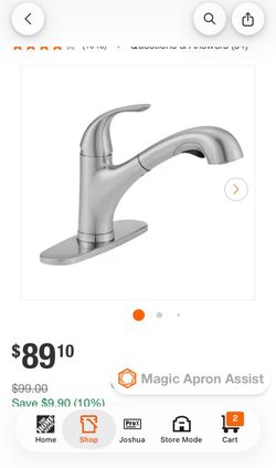 Stainless Steel Pull-Out Kitchen Faucet