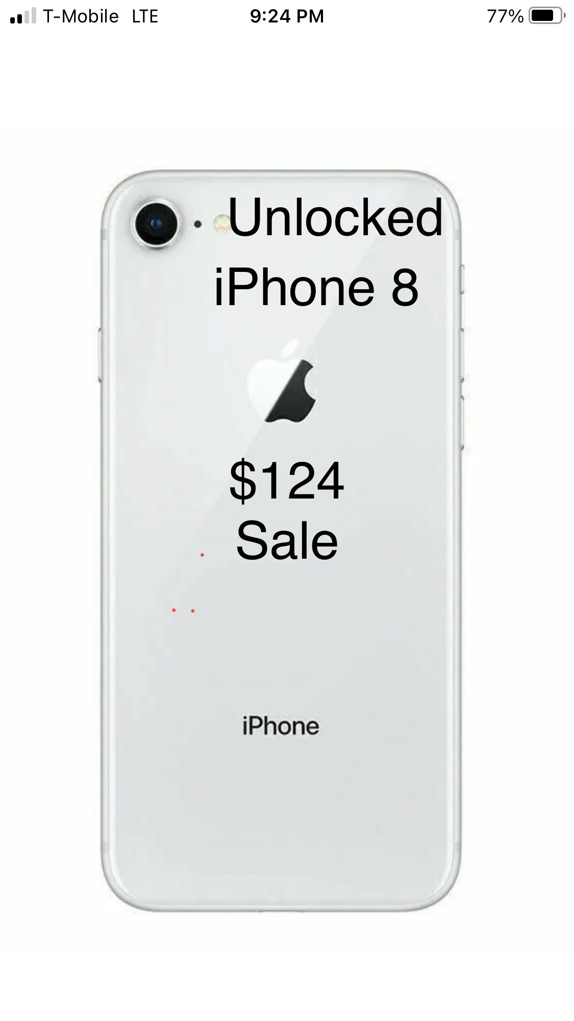 Apple iPhone 8 Unlocked 