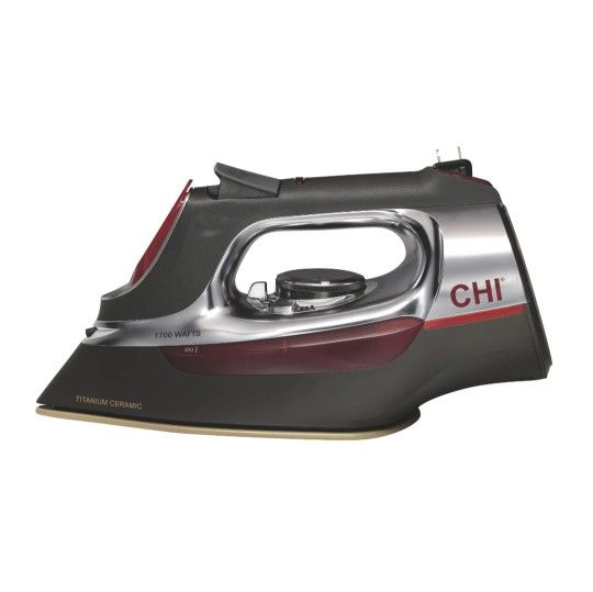 CHI Retractable Cord Iron Titanium-Infused Ceramic Soleplate (Model: 13106F)
