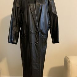 Vintage Leather Coat 