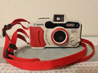Canon Sure Shot WP-1 Compact 35mm Film Camera Auto Focus Built-In Flash