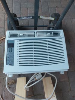 A/C window unit.