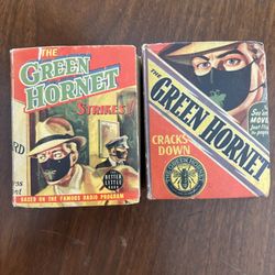 The Green Hornet But A Little Book Lot Of Two Circa 1940S Vintage Children’s Books