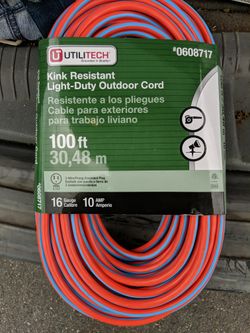 100ft outdoor cord