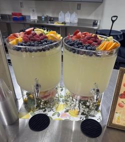 2 Beverage Dispensers – 2 Gallons Each