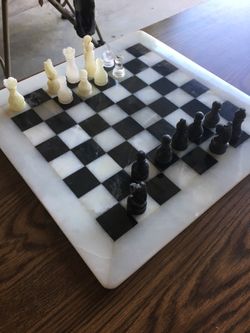 Incomplete Marble Chess Board