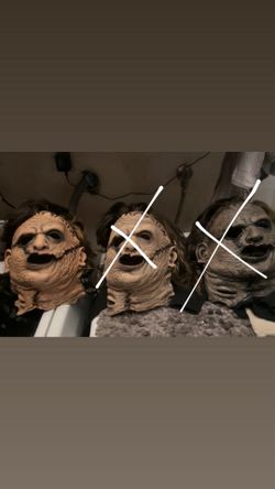 Tots Leatherface Mask (read description)
