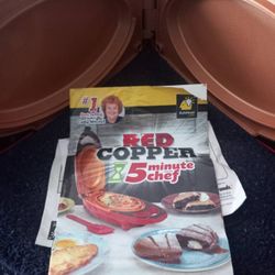 Red Copper 5 Minute Chef Meal Maker #22852A1 NEW 