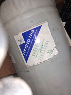 55 gallon drum of concrete cure un youched