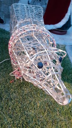 Bear Christmas Lights Decoration