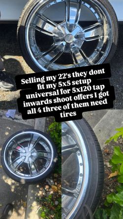 Rines en venta 22" universal Rims for sale