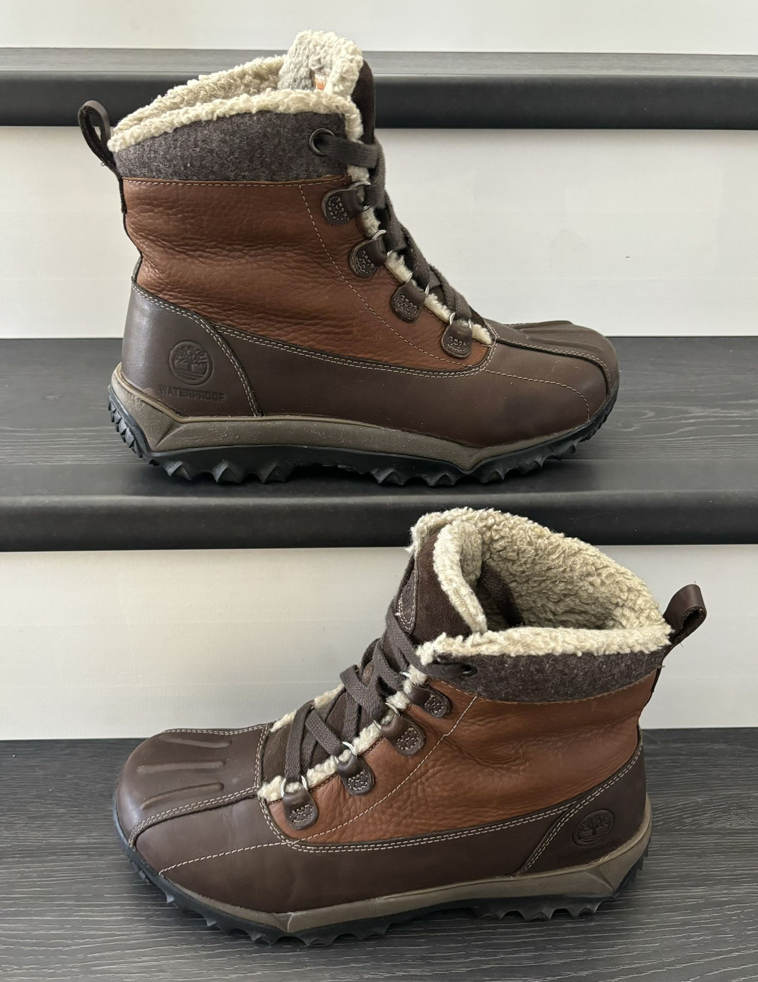 Timberland Woodbury Faux Shearling Insulated Waterproof Duck 
