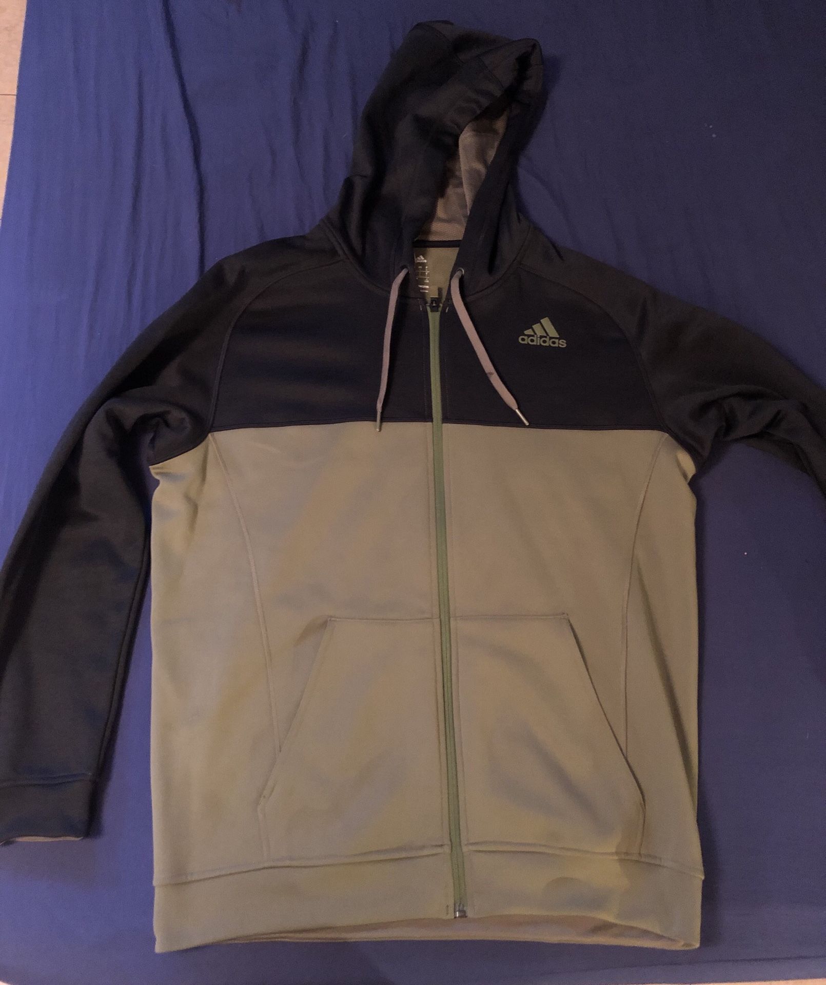 Adidas Zip Up Hoodie Sweater