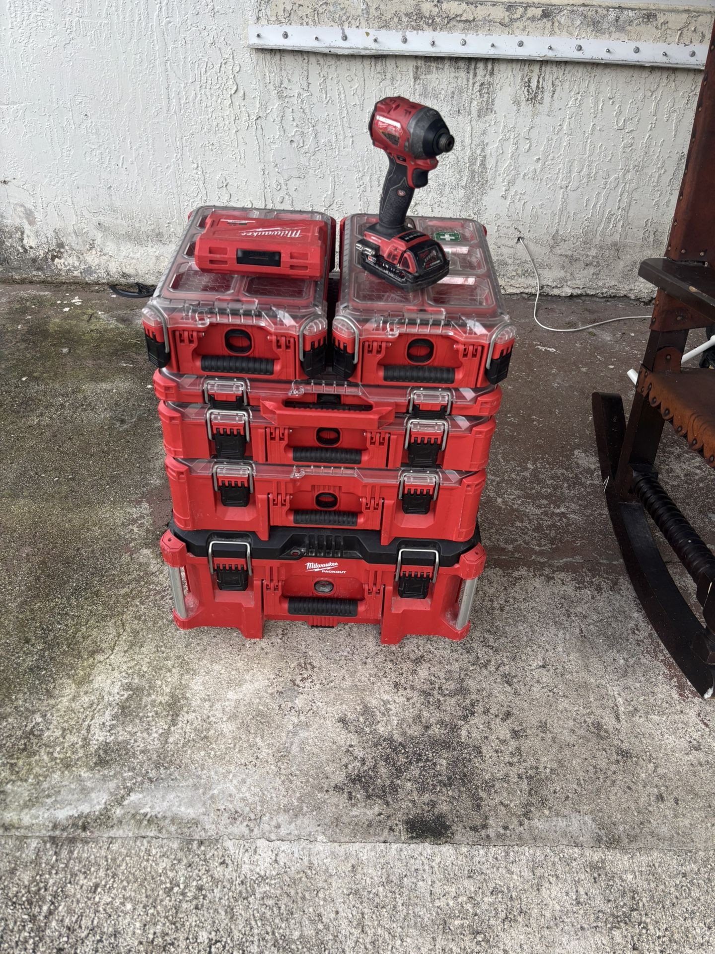 Milwaukee Pack Out Set In Great Condition