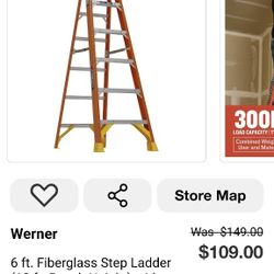 Werner 6 Foot Ladder