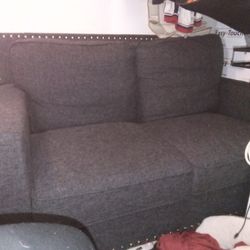 Brand New Gray Love Seat small 