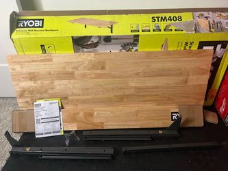 RYOBI RYOBI Stowaway Wall Mounted Folding Workbench Table