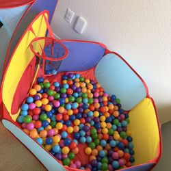 Ball Pit And Attaching Accessories 