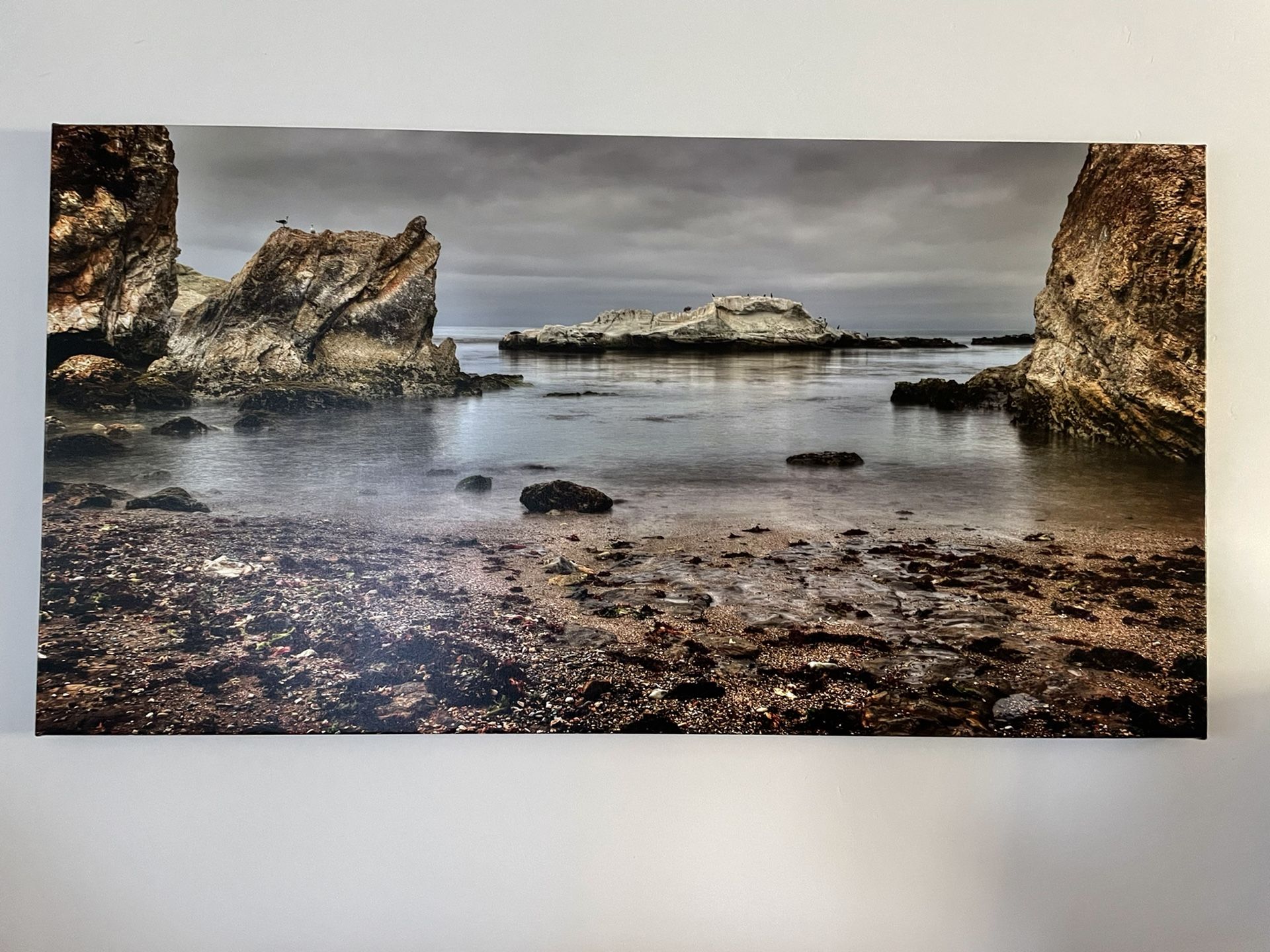 Seaside Photo On Canvas