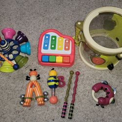 Full Set Of Baby Instruments Toy Total Value 100+ Asking 70