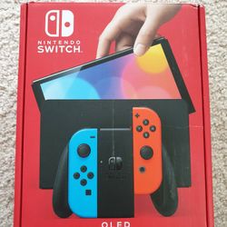 Nintendo Switch OLED - Original Accessories & Box only