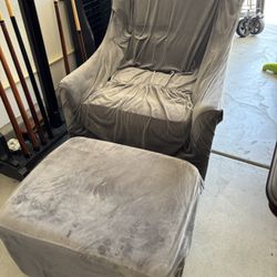 Rocker Chair with foot stool