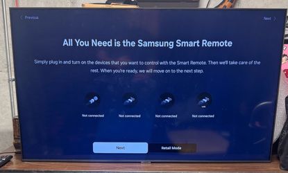 Samsung Smart TV Flat Screen