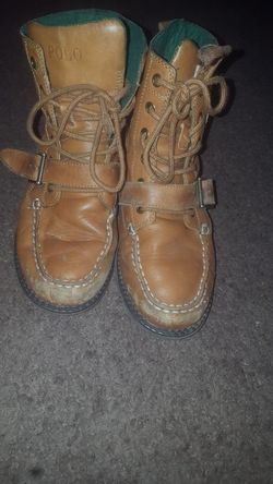 Kids polo boots size 4