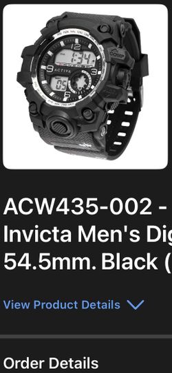 Activa X Invicta 100% digital watch