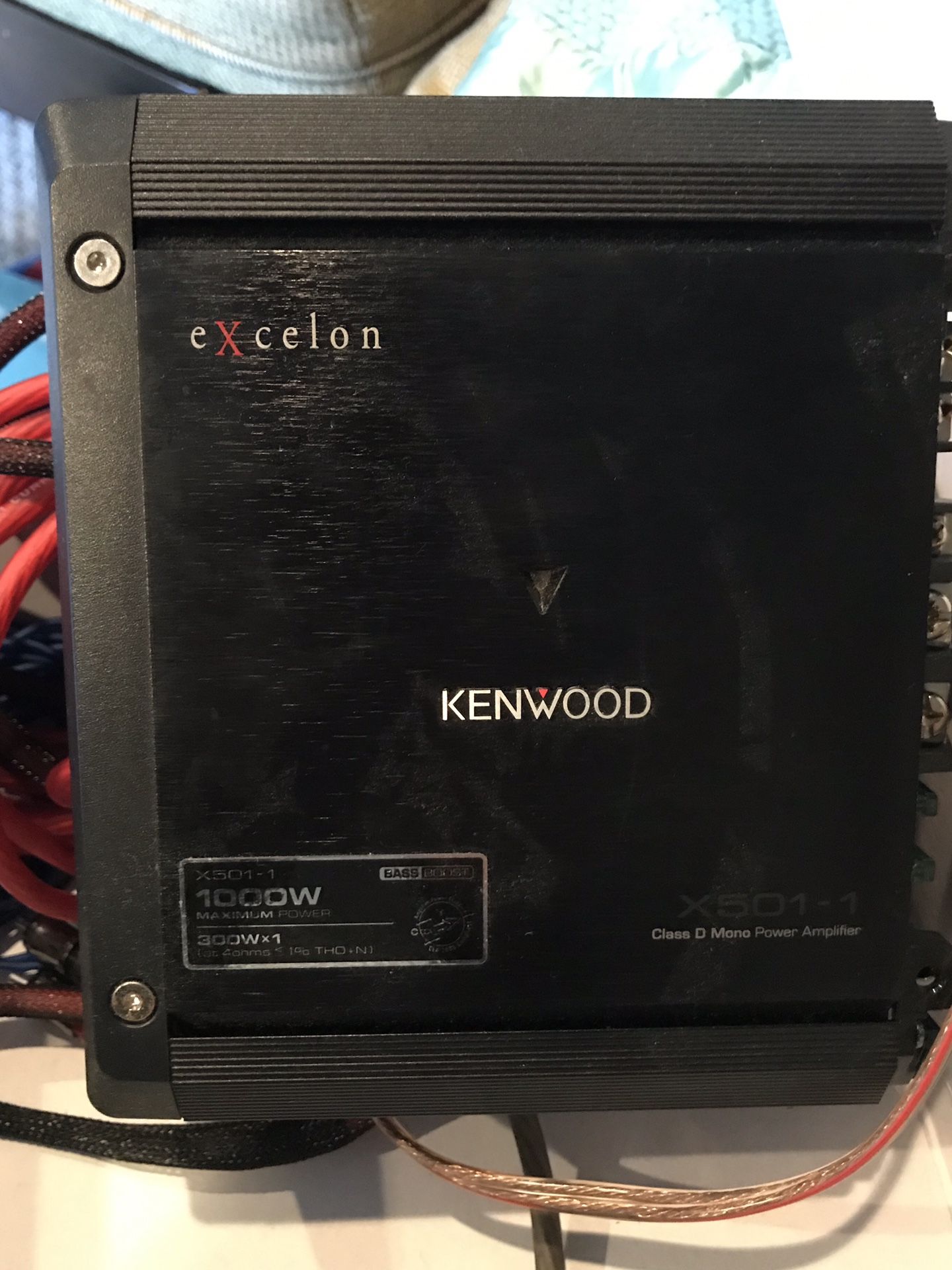 Kenwood Excelon X501-1 Sub Amplifier