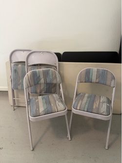 Folding chairs