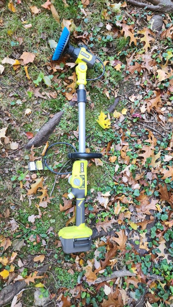 RYOBI ONE+ 18V Cordless Soap Dispensing Scrubber