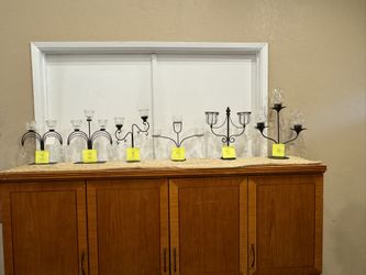 Candle Holders Lot
