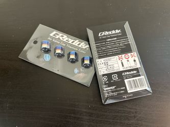 GReddy Air Valve Cap Titanium Color NEW JDM Honda Toyota Mazda Nissan GTR