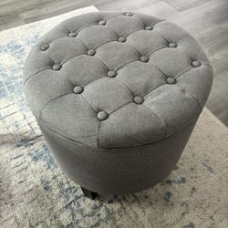 Footstool And Storage