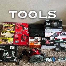 Craftsman, Metabo, Bostitch Tools