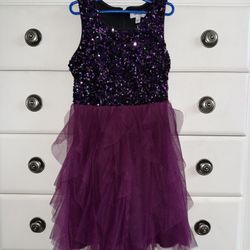 Purple Girls Dress SIZE 8 