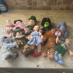 Wizard Of Oz Beanie Baby Set 