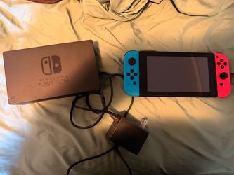 Nintendo Switch with Dock and Charger
