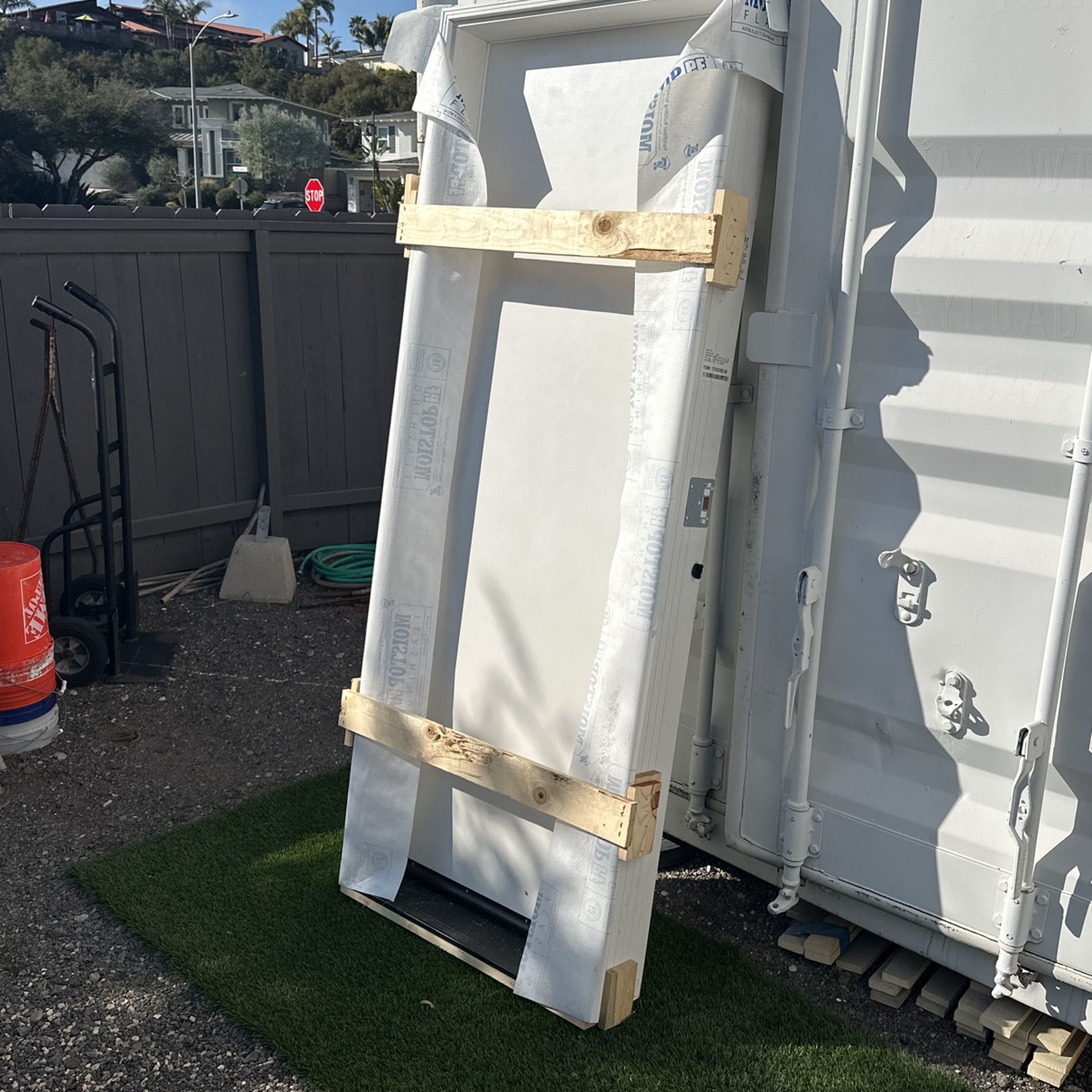 30” X6’8” Exterior Door