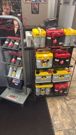 Optima Batteries Yellow and Red Top