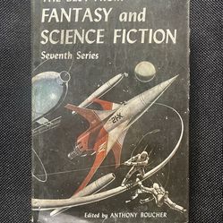 The Best From Fantasy & Science Fiction 7th Series: Boucher, 1958 1st Ed. HC DJ