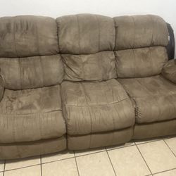 Set Sofá Reclinable 