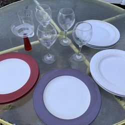 Plates & Glasses  $5.00/all   Chino, ca