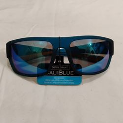 NEW Foster Grant CaliBlue SPORT SUNGLASSES in Blue